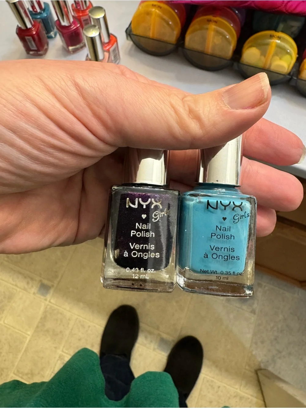 NYX Girls Nail Polish Bundle